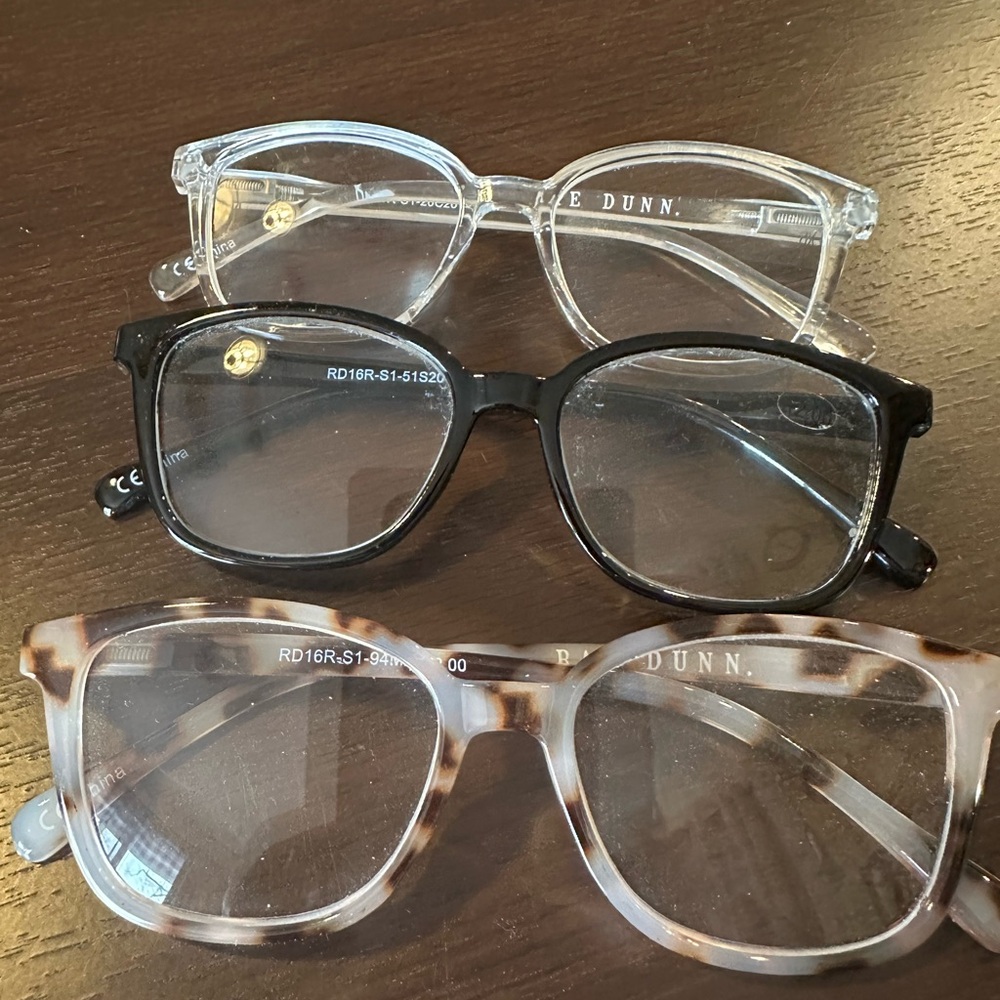 Rae Dunn set of 3 Reading Glasses 2.0 Strength